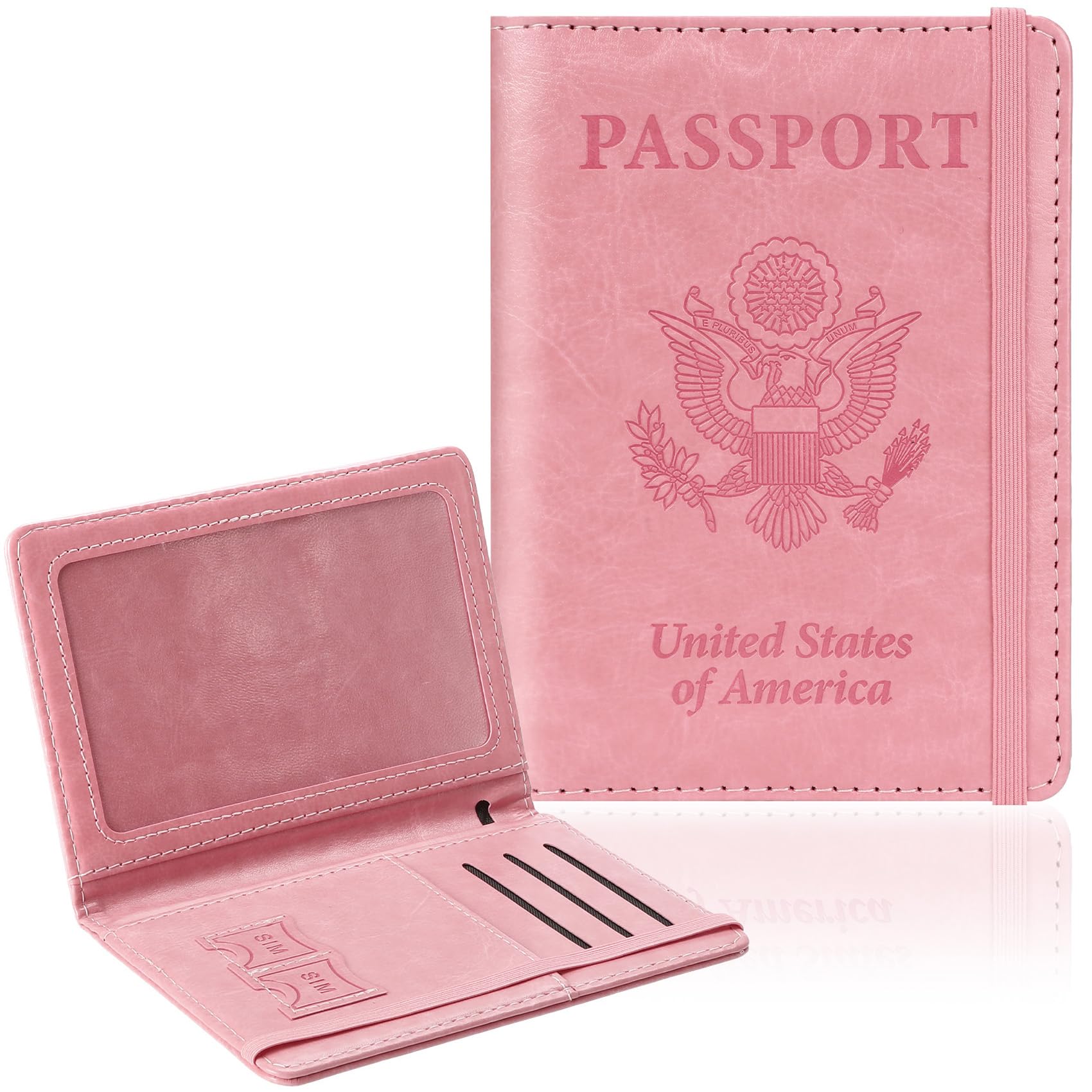 Women'S Accessories Wallet - Passport Holder for Travel, Rfid Passport