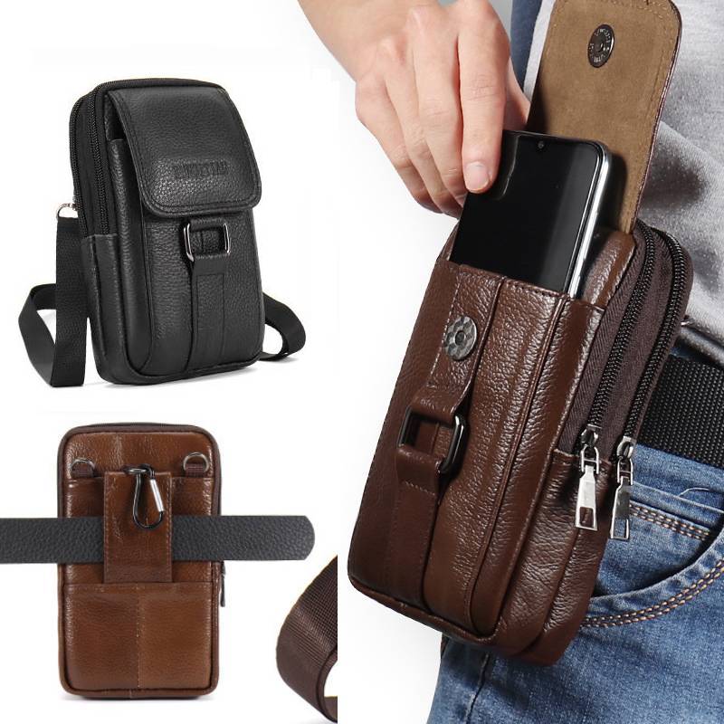 Women Electronic Accessories - Men's Mobile Phone Waist Bag Outdoor
