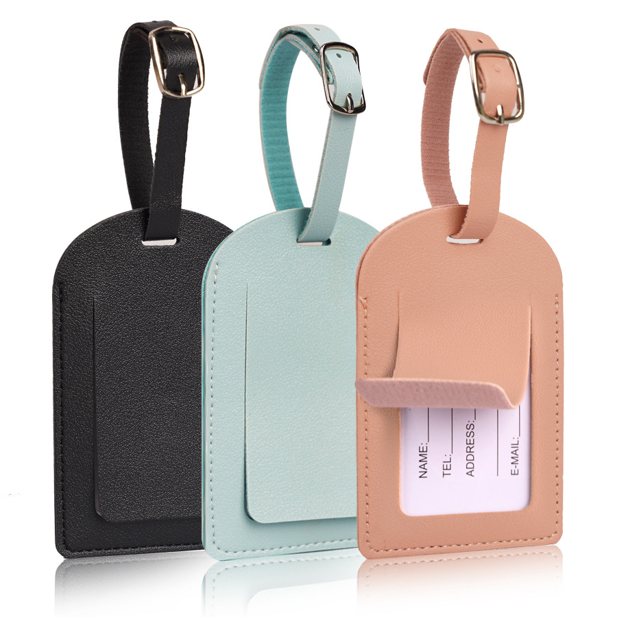 Women Men Luggage Tags PU Leat - огляд і ціна Women Accessories Name