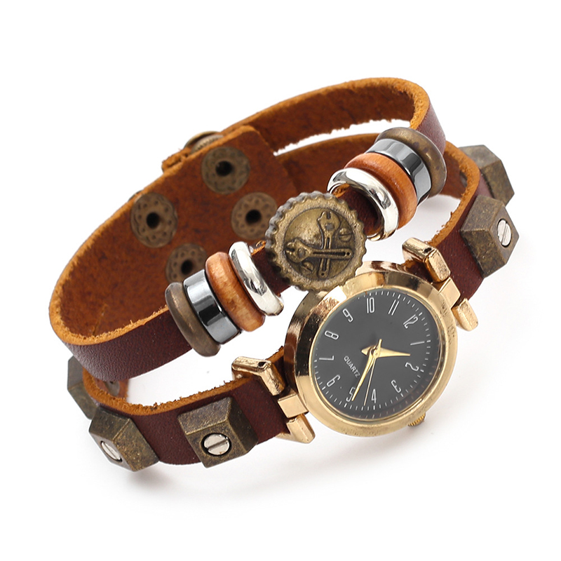 Punk Style Quartz Watch Handma - огляд і ціна Women Accessories Pk