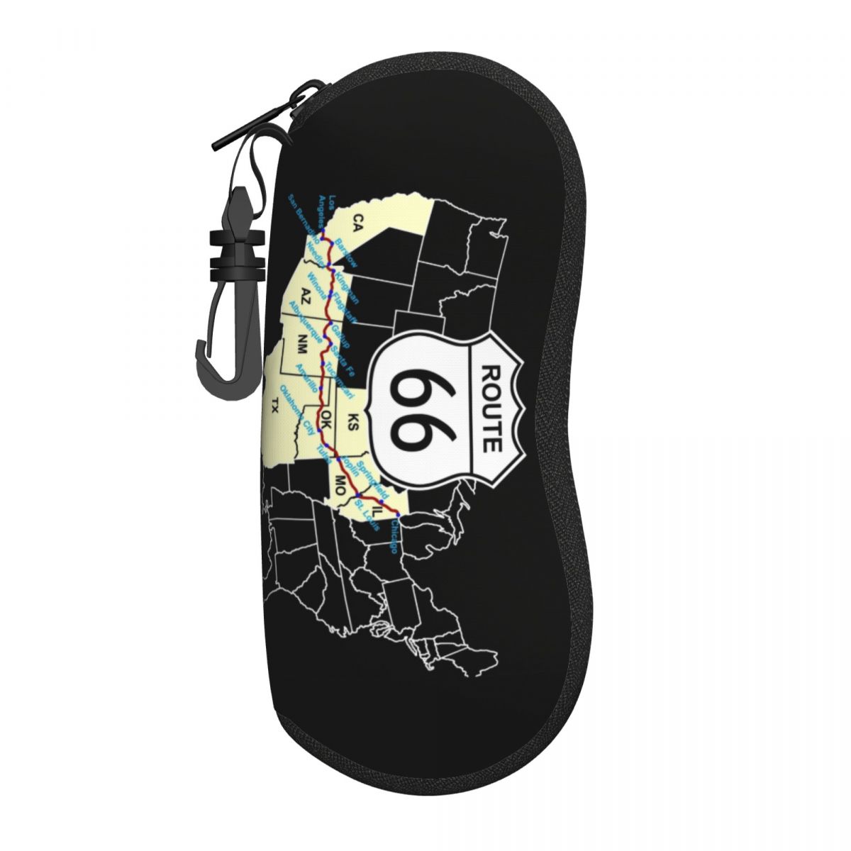 Custom Route 66 Map Shell Eyeg - огляд і ціна Women Accessories Usa