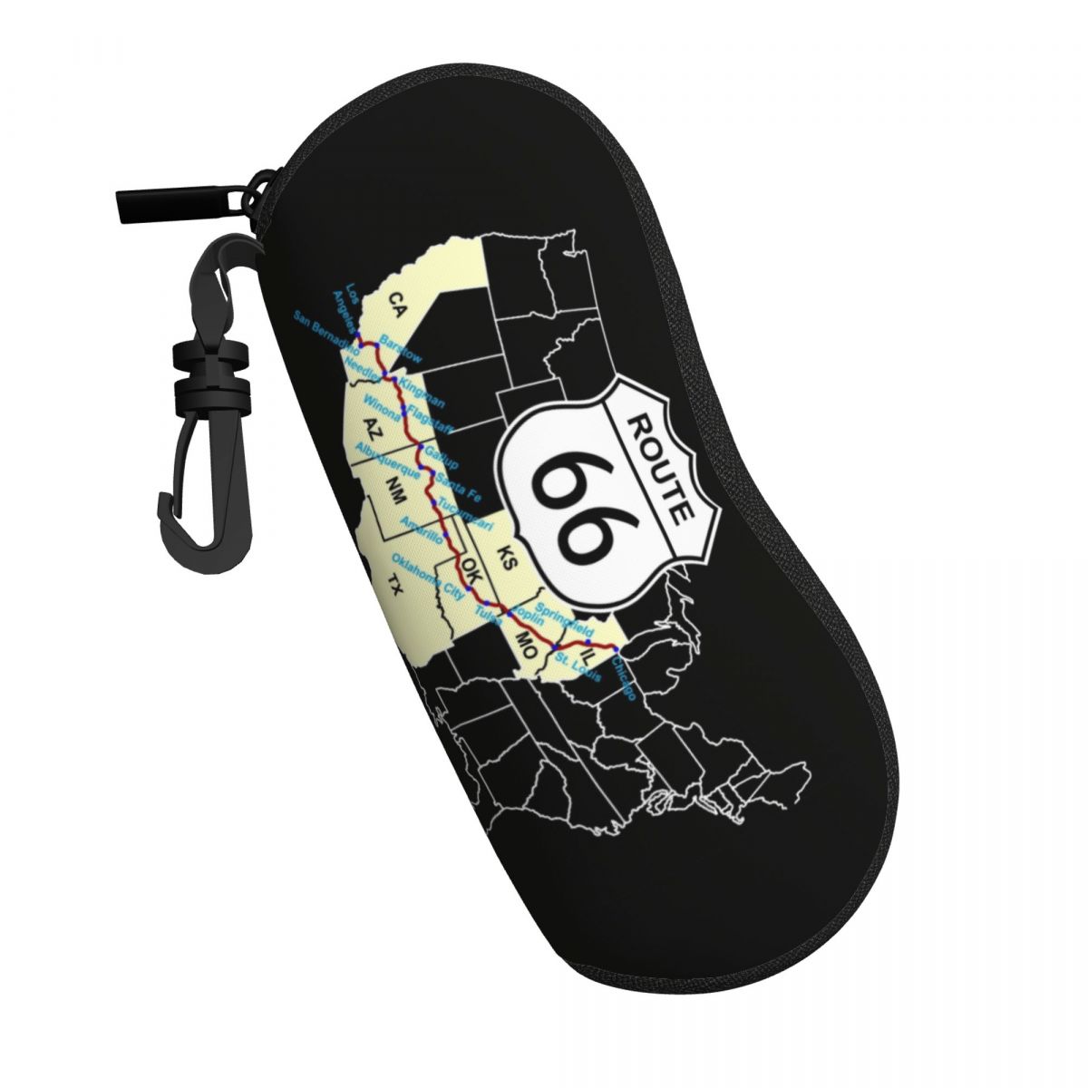 Custom Route 66 Map Shell Eyeg - огляд і ціна Women Accessories Usa