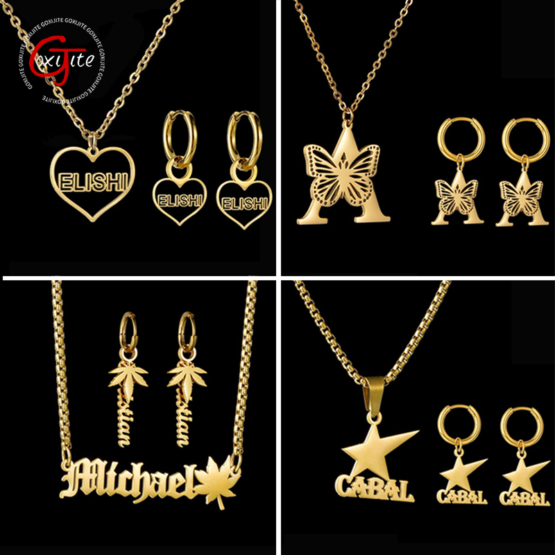 Goxijite Customized Name Earri - огляд і ціна Women Accessories Name