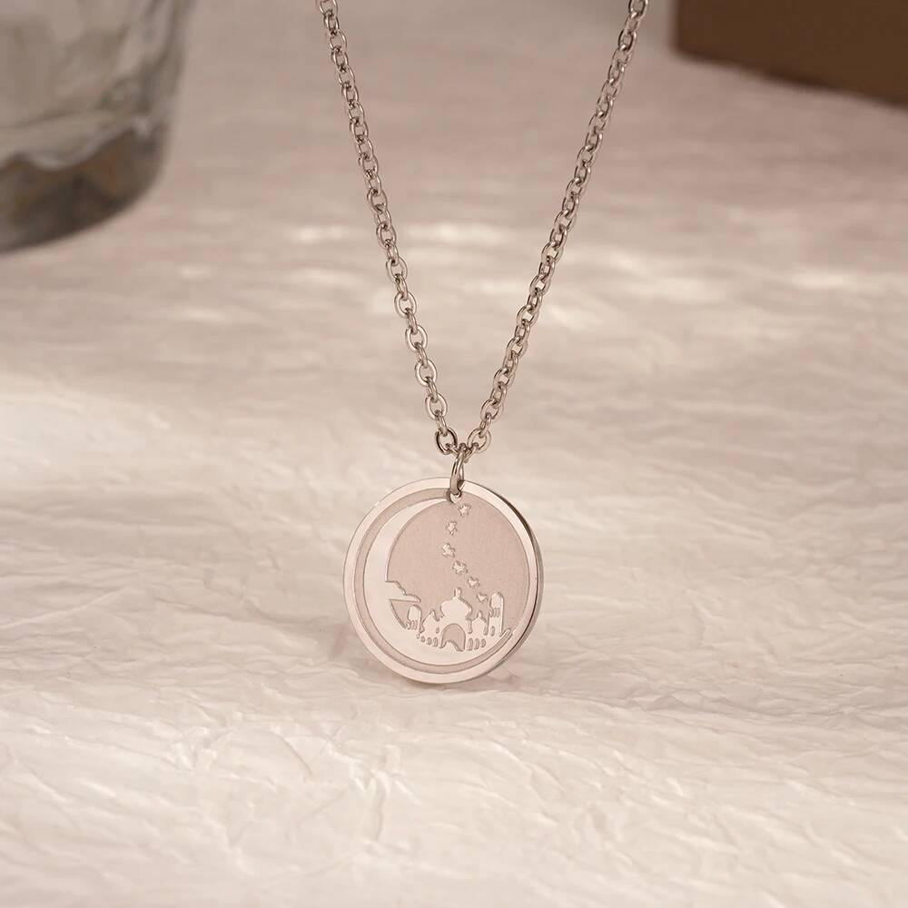 Jerusalem Palace Moon Coin Dis - огляд і ціна Coin Necklace Delicate