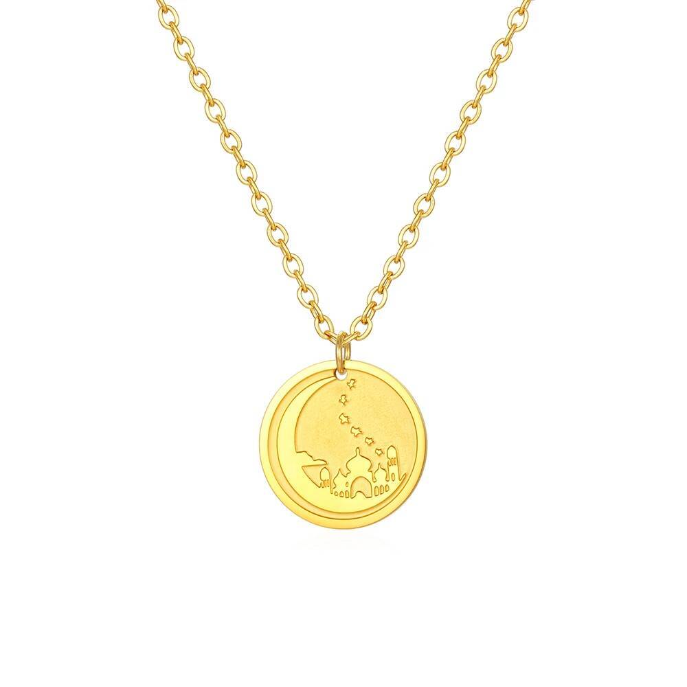 Jerusalem Palace Moon Coin Dis - огляд і ціна Coin Necklace Delicate