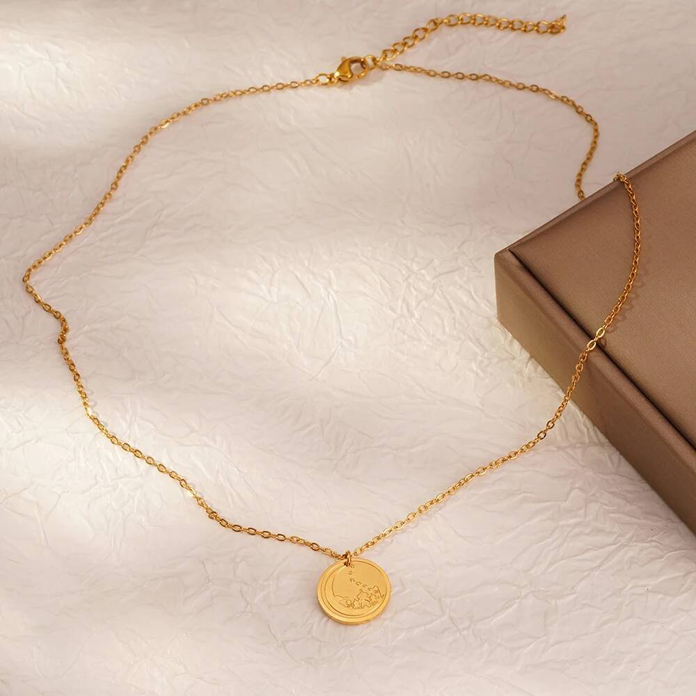 Jerusalem Palace Moon Coin Dis - огляд і ціна Coin Necklace Delicate