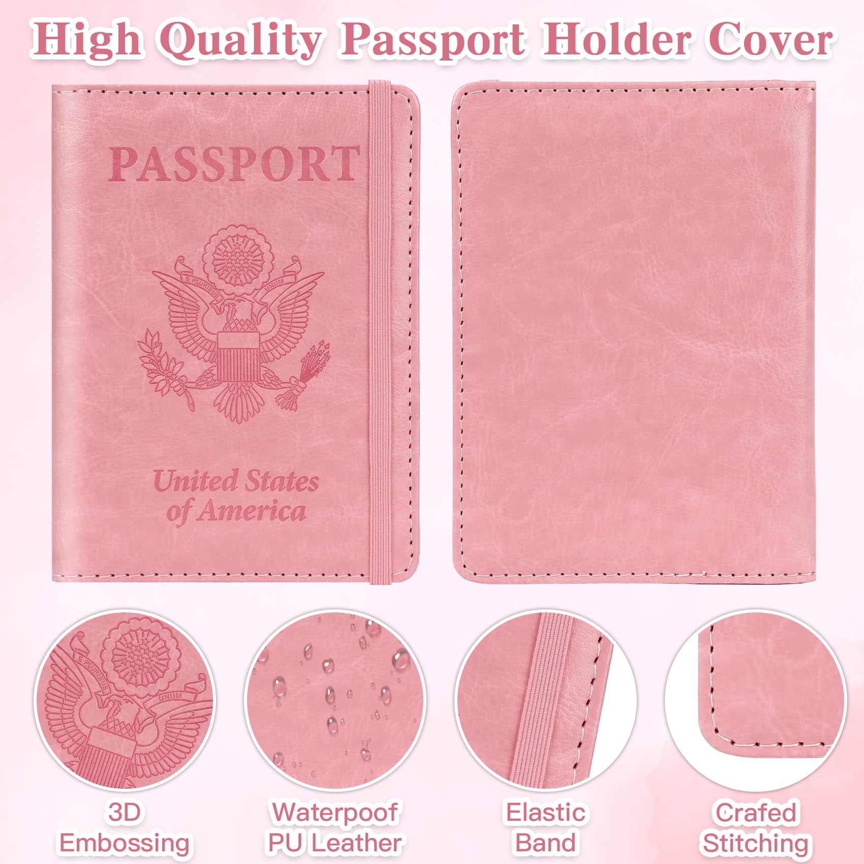 Passport Holder for Travel, Rf - огляд і ціна Women'S Accessories Wallet