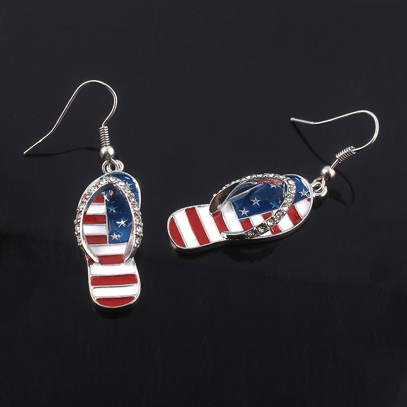 American Flag Earrings USA Dro - огляд і ціна Women Accessories Usa