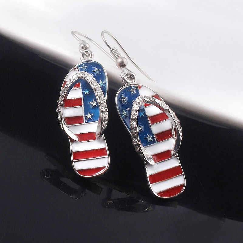 American Flag Earrings USA Dro - огляд і ціна Women Accessories Usa