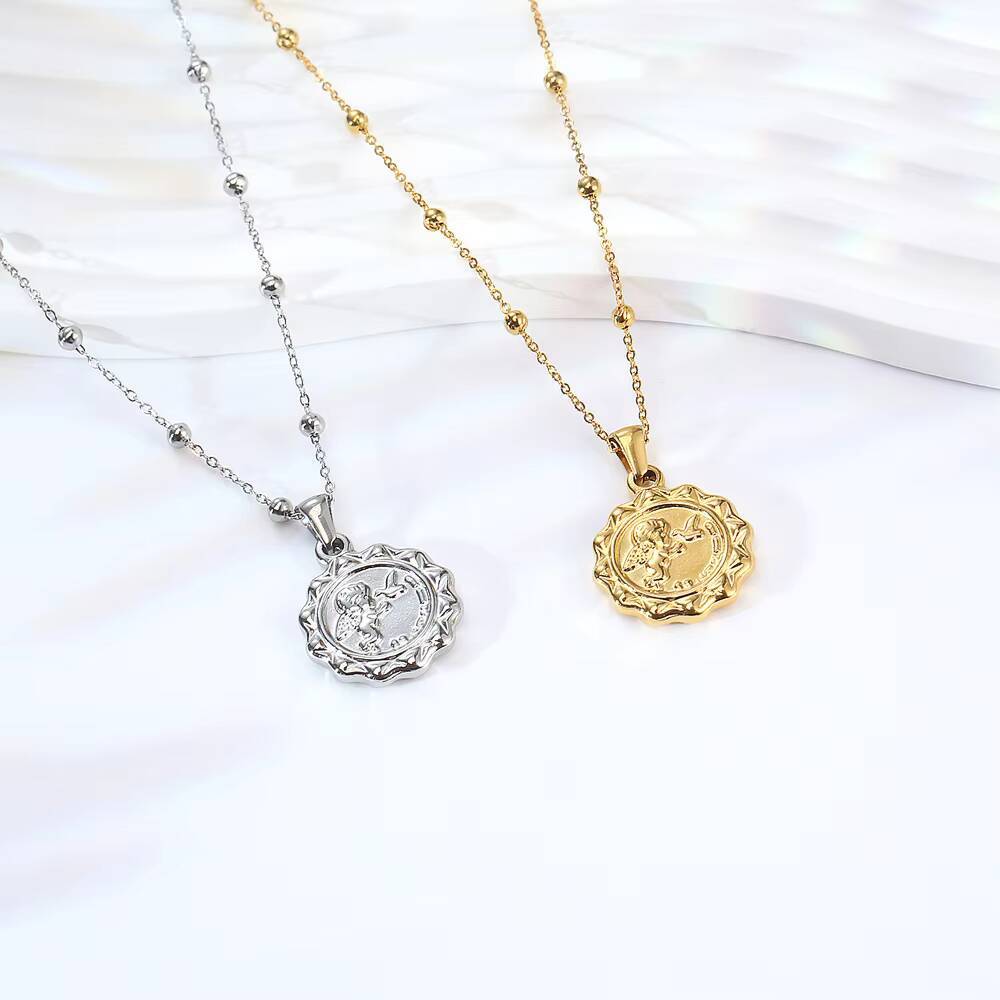 Women Delicate The Angel Cupid - огляд і ціна Coin Necklace Delicate