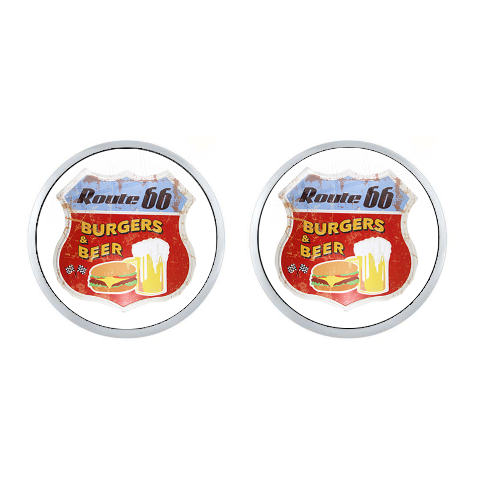New Route US 66 Earrings 12mm  - огляд і ціна Women Accessories Usa