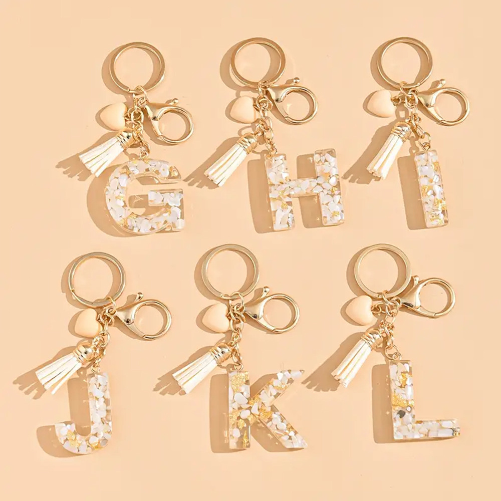 A-Z English Keychain Tassel Re - огляд і ціна Women Accessories In English