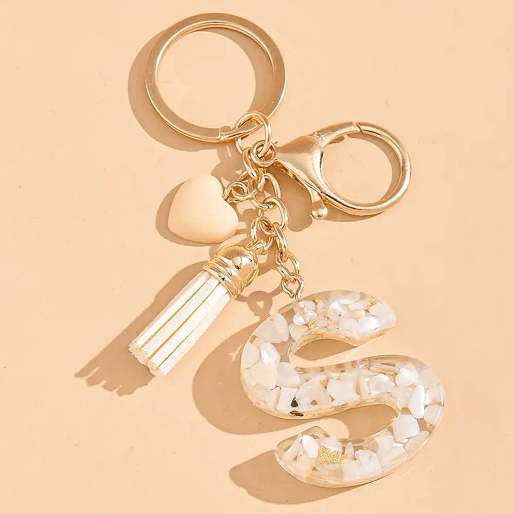 A-Z English Keychain Tassel Re - огляд і ціна Women Accessories In English