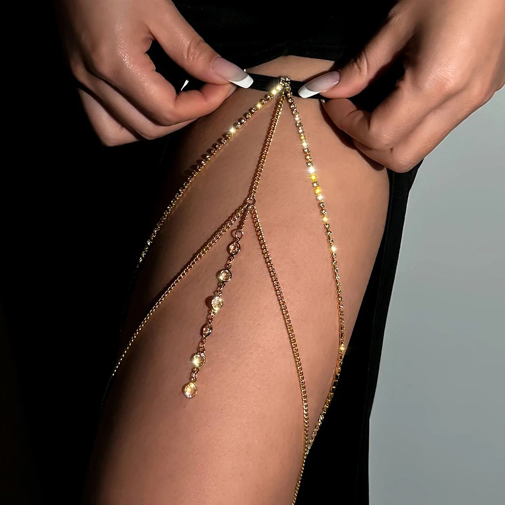 Sexy Shiny Crystal Multilayer  - огляд і ціна Women Accessories Dropshipping