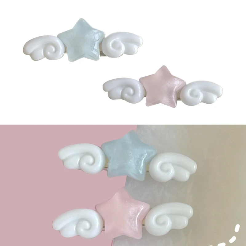 New Jelly Pink Star Wings Hair - огляд і ціна Women Accessories Pk