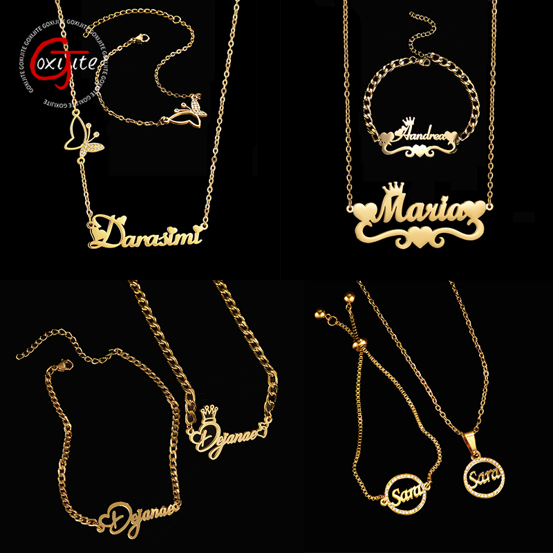 Goxijite Customize Name Neckla - огляд і ціна Women Accessories Name