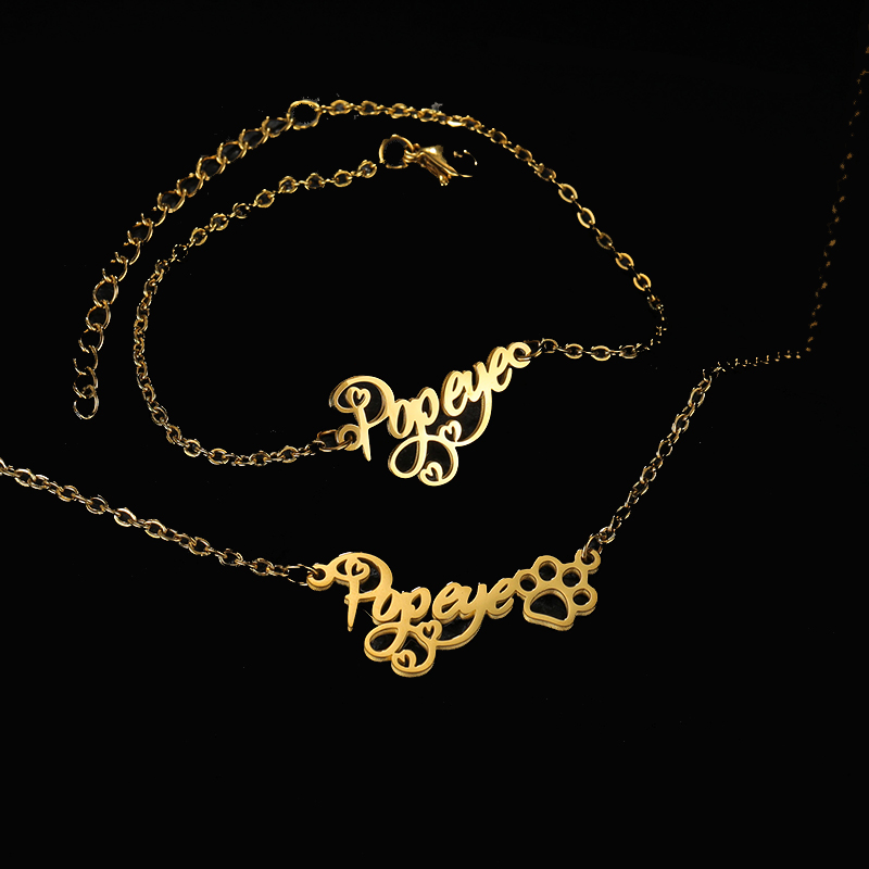 Goxijite Customize Name Neckla - огляд і ціна Women Accessories Name
