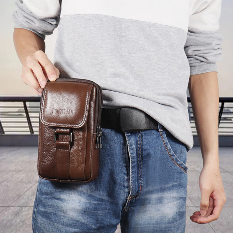 Men's Mobile Phone Waist Bag O - огляд і ціна Women Electronic Accessories