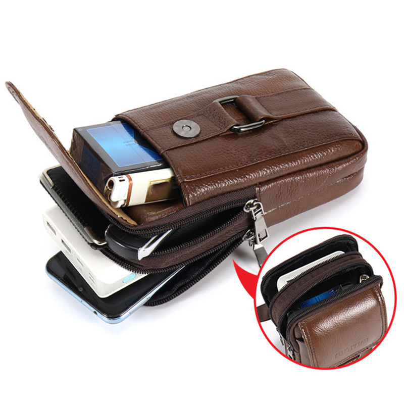Men's Mobile Phone Waist Bag O - огляд і ціна Women Electronic Accessories