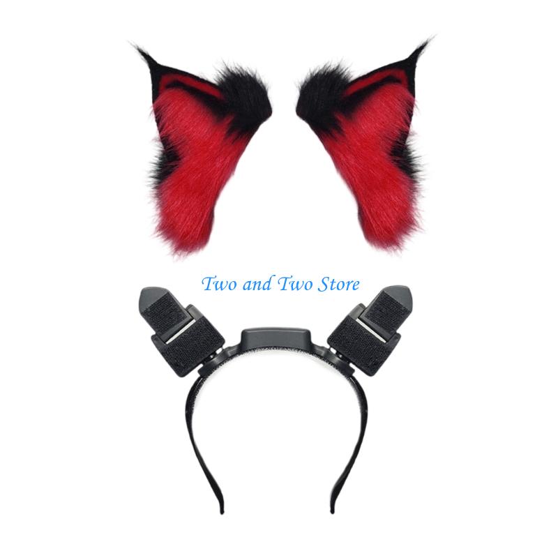 HX6F Lovely Plush Animated Ear - огляд і ціна Women Accessories Description