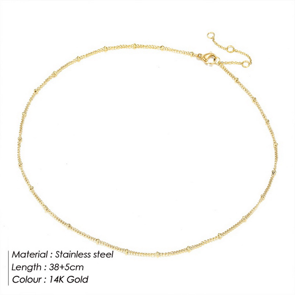 14K Gold Plated Delicate Layer - огляд і ціна Coin Necklace Delicate