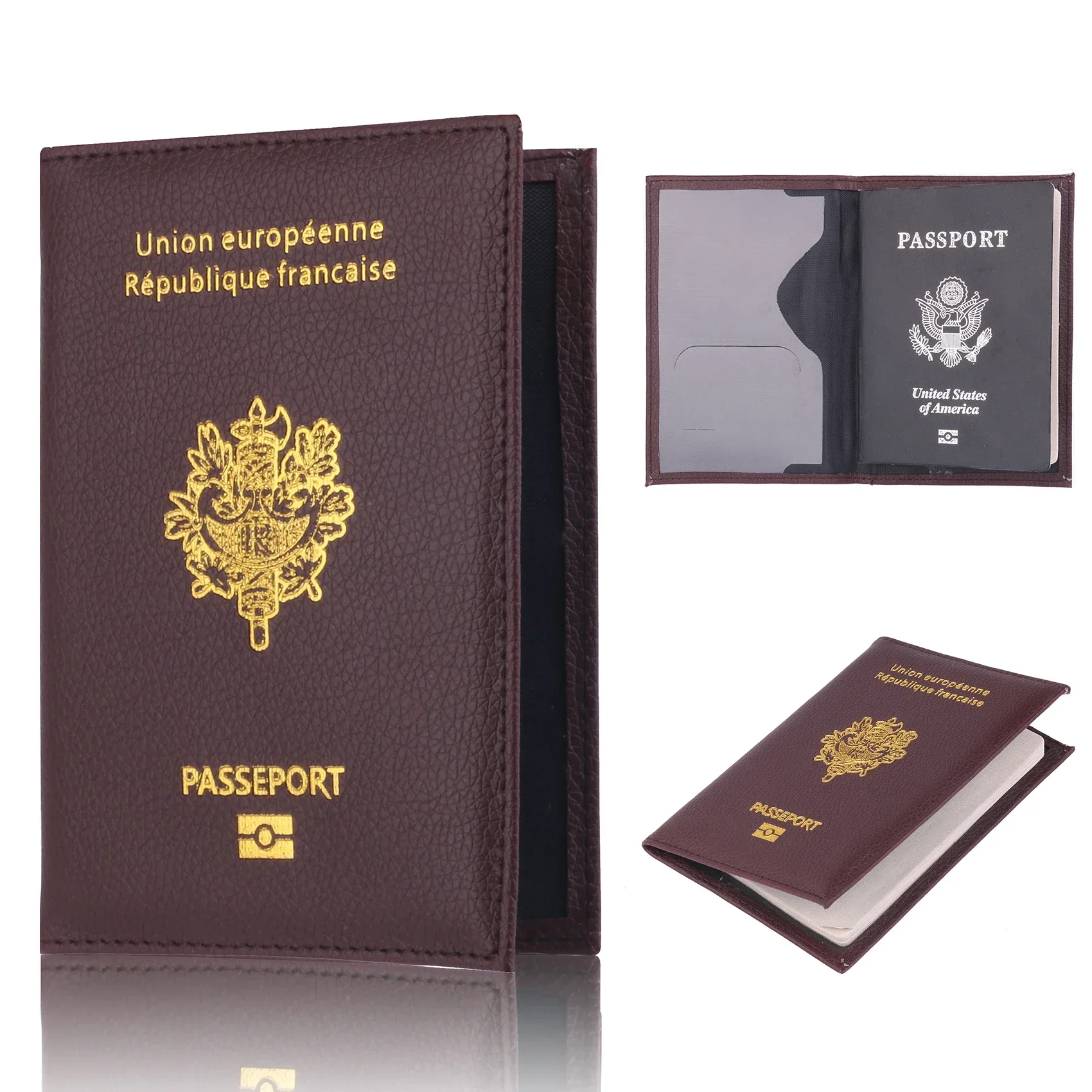Women Men Travel Pu Passport H - огляд і ціна Women'S Accessories Wallet