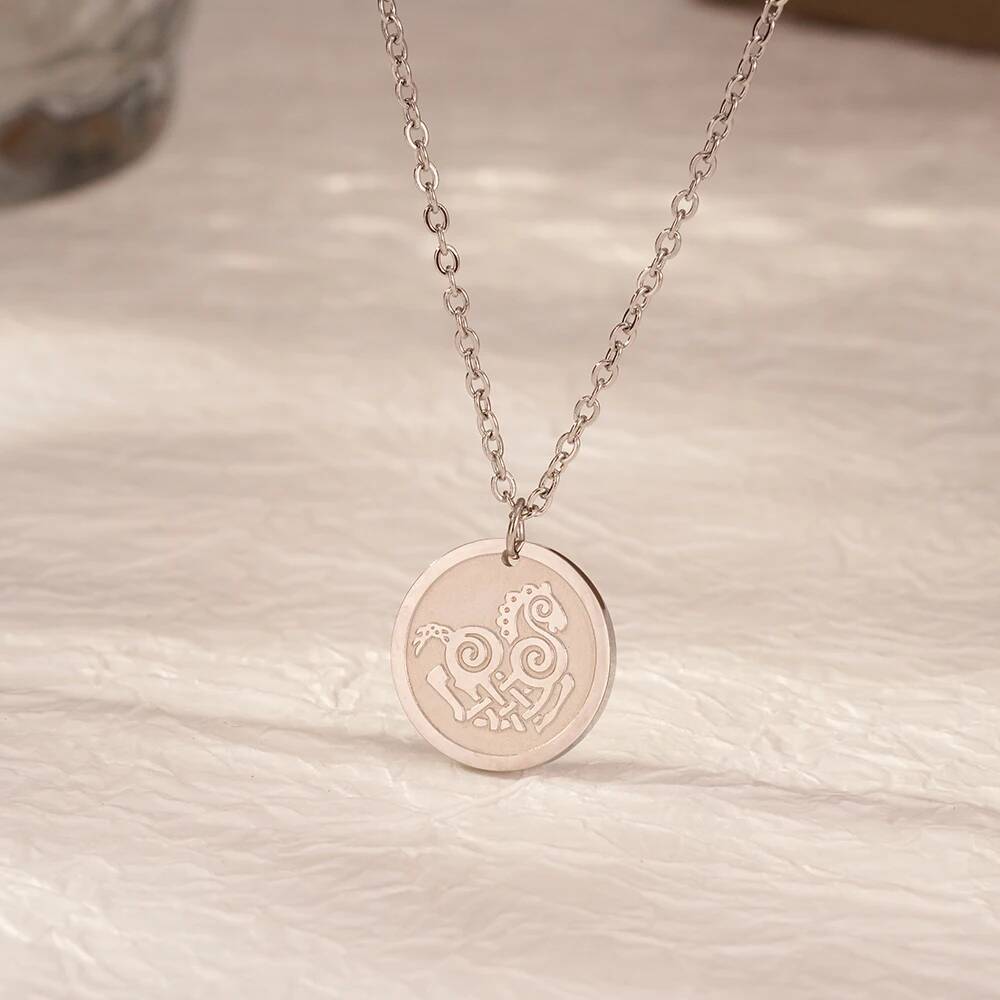 Stainless Steel Fashion Women  - огляд і ціна Coin Necklace Delicate