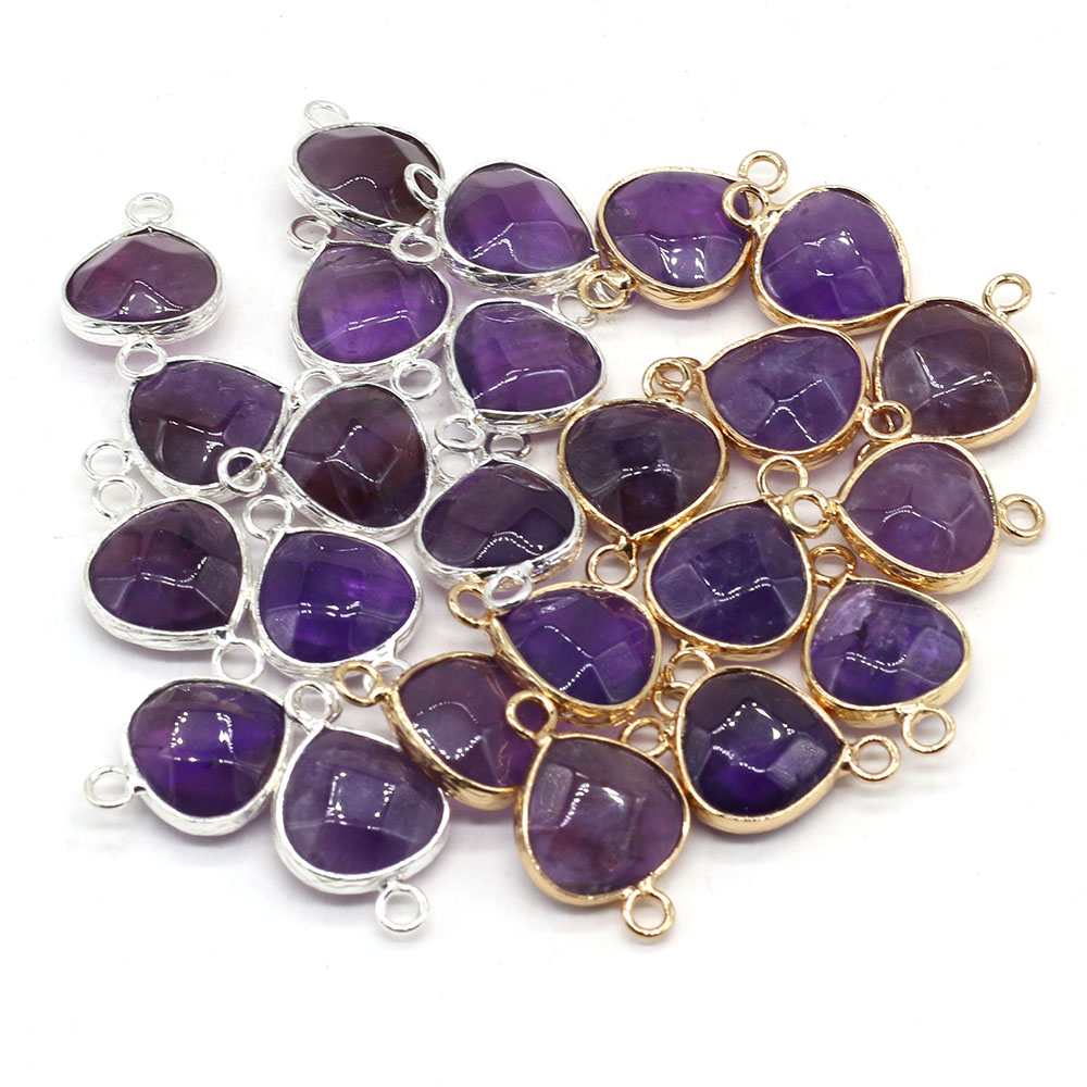 2pcs Natural Stone Connectors  - огляд і ціна Women Accessories Dropshipping