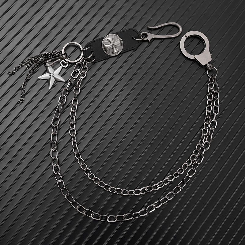 Punk Steet Cowhide Keychains C - огляд і ціна Women Accessories Pk