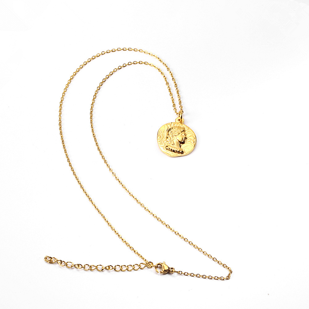 Gold Plated Queen Elizabeth Po - огляд і ціна Coin Necklace Delicate