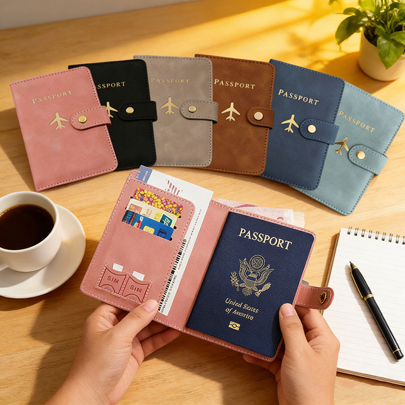 Leather Passport Holder Covers - огляд і ціна Women'S Accessories Wallet