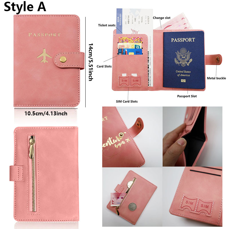 Leather Passport Holder Covers - огляд і ціна Women'S Accessories Wallet