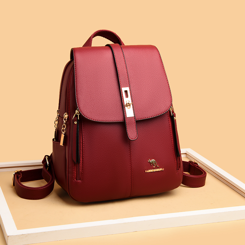 Luxury Women Leather Backpacks - огляд і ціна Women Electronic Accessories