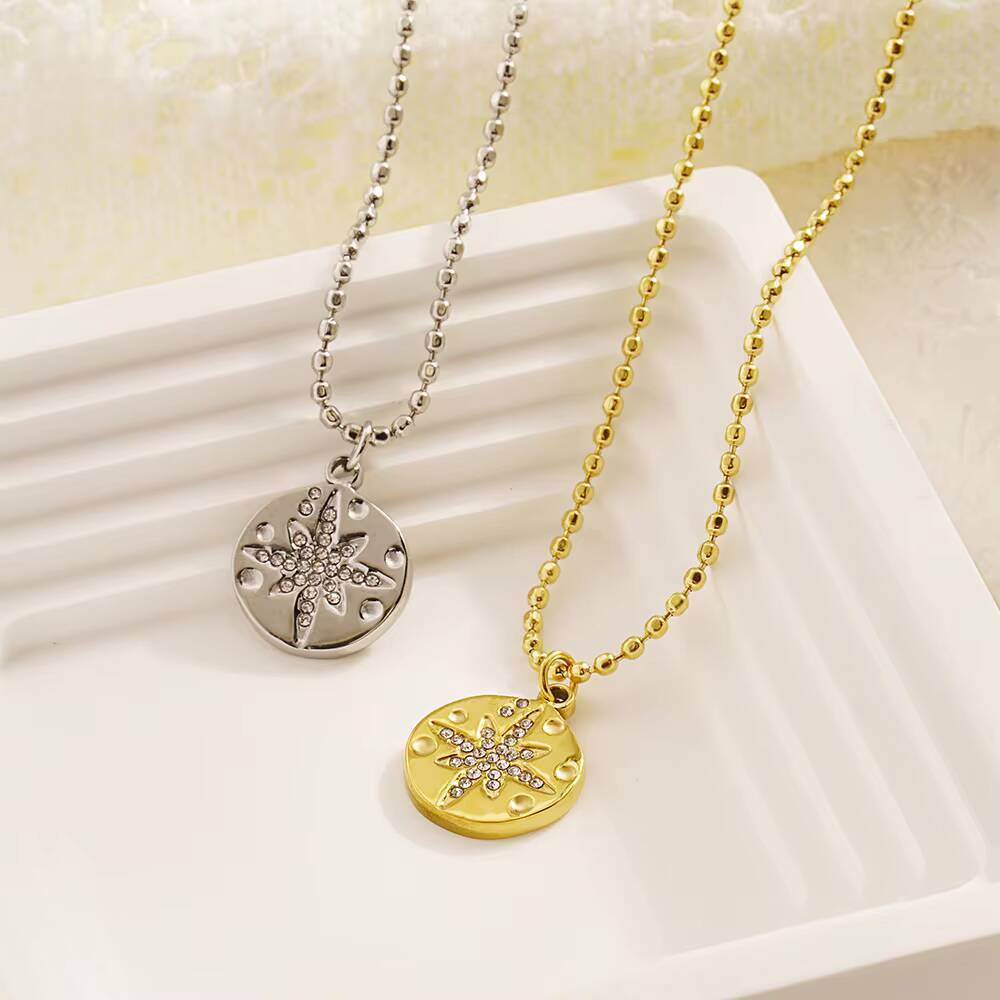Stainless Steel Women Delicate - огляд і ціна Coin Necklace Delicate