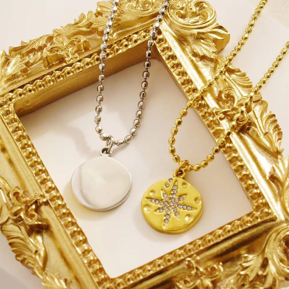 Stainless Steel Women Delicate - огляд і ціна Coin Necklace Delicate