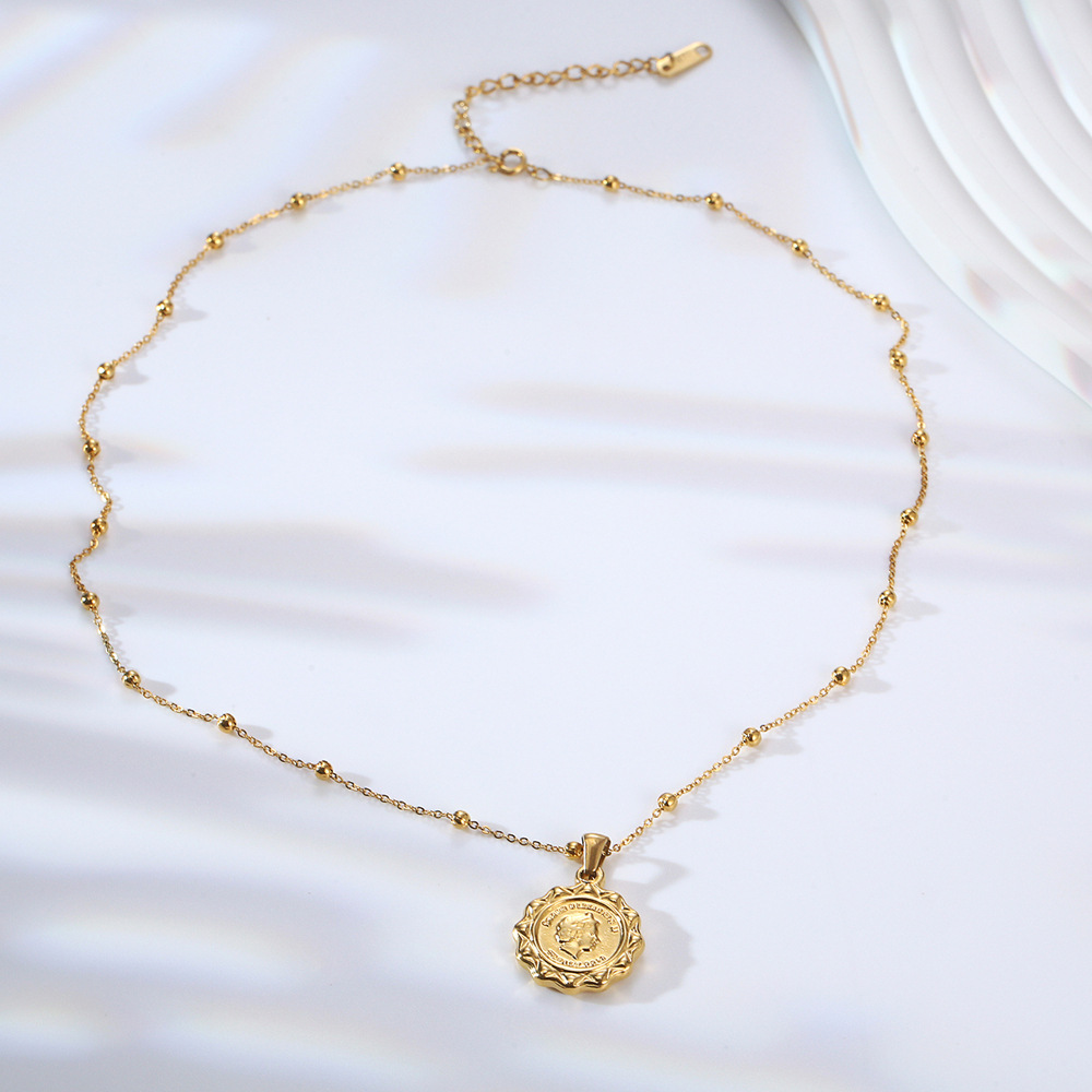 Stainless Steel Women Delicate - огляд і ціна Coin Necklace Delicate