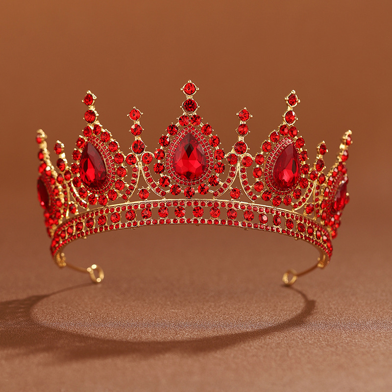 Baroque Queen Green Crown Crys - огляд і ціна Women Accessories Dropshipping