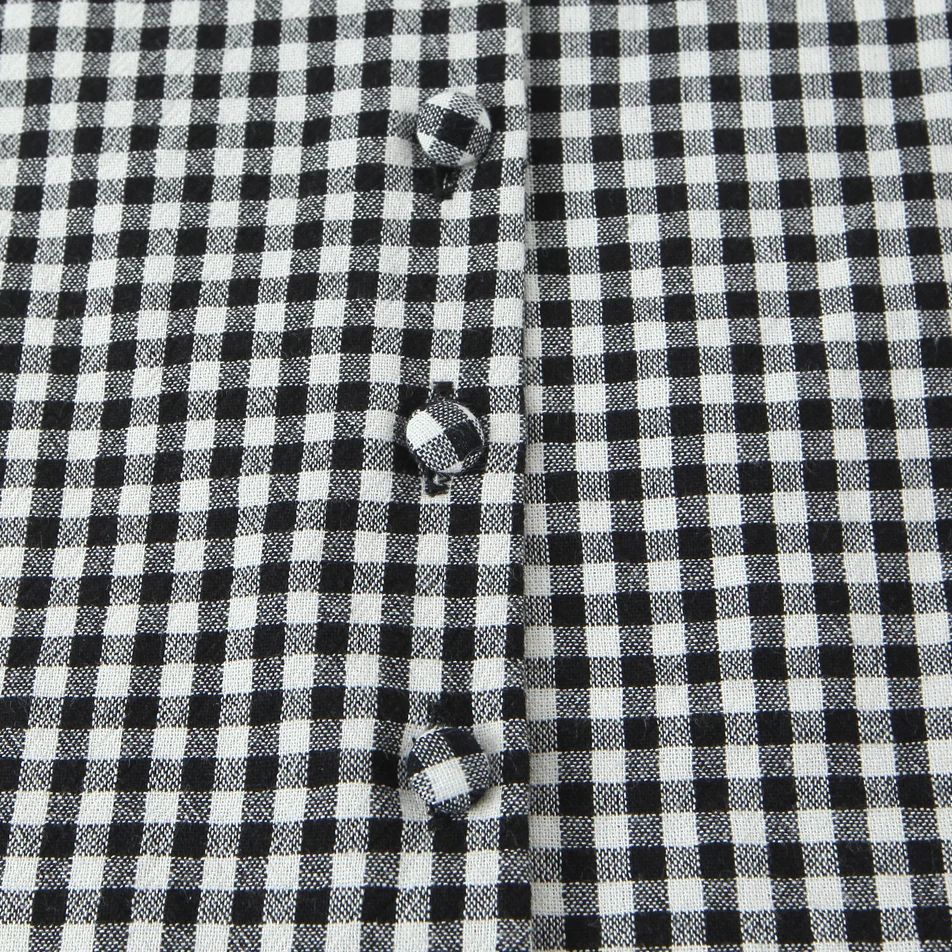 Chic Black White Plaid Spliced - огляд і ціна Women Electronic Accessories