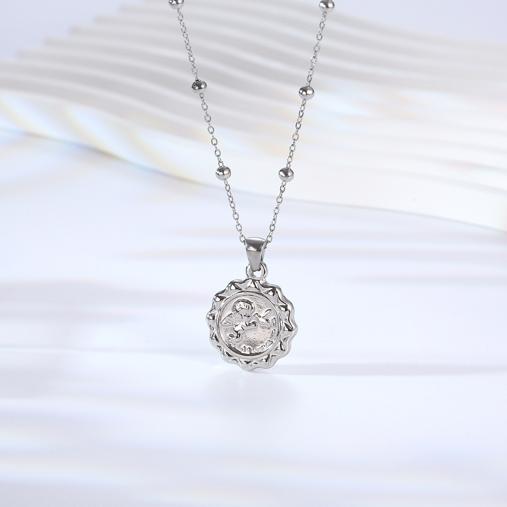 Women Delicate The Angel Cupid - огляд і ціна Coin Necklace Delicate