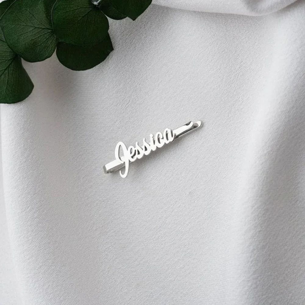 Custom Name Hair Clips Fashion - огляд і ціна Women Accessories Name